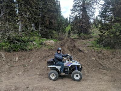 Cris 4-wheeling Bountiful